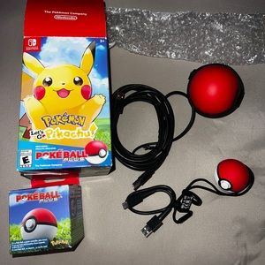 Lets go Pikachu - Poke Ball Controller (NO GAME)